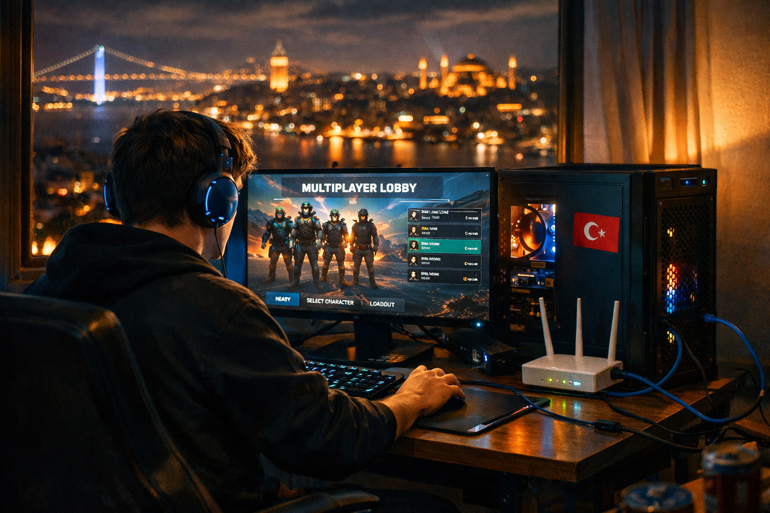 Turkiye'den cevrimici oyun deneyimi